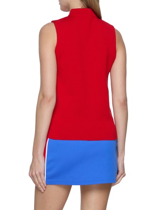 Back View - Click To Enlarge - MIU MIU - Sleeveless Wool Top