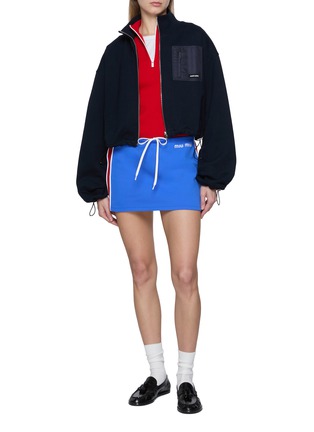 Figure View - Click To Enlarge - MIU MIU - Sleeveless Wool Top