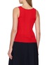 Back View - Click To Enlarge - MIU MIU - Ribbed Crocheted Trim Wool Knit Tank Top