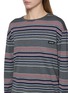  - MIU MIU - Long Sleeve Striped Jersey Top