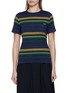 MIU MIU Striped Cotton Jersey T-Shirt