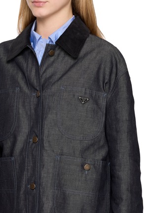  - PRADA - Dark Wash Denim Jacket