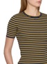  - PRADA - Striped Ribbed Knit Top