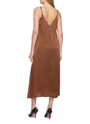 Back View - Click To Enlarge - PRADA - Knee Length Slip Dress