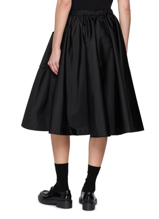 Back View - Click To Enlarge - PRADA - Belted Knee Length Skirt