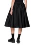 Back View - Click To Enlarge - PRADA - Belted Knee Length Skirt
