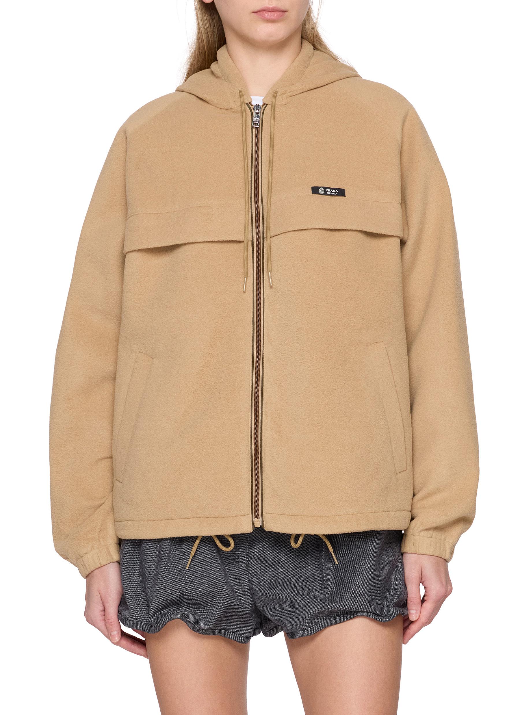 PRADA | Zip Up Hooded Jacket | Women | Lane Crawford