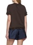Back View - Click To Enlarge - PRADA - Twisted Cotton T-Shirt