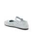  - MIU MIU - Embroidered Drill Mary Jane Flats