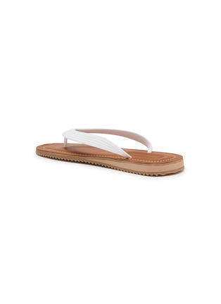  - MIU MIU - Logo Embossed Flip Flops