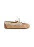MIU MIU Suede Leather Deck Shoes