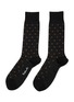 PANTHERELLA Napier Paisley Spot Wool Blend Short Anklet Socks
