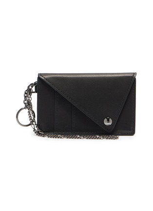 Main View - Click To Enlarge - DISCORD YOHJI YAMAMOTO - Triangle Flap Leather Wallet
