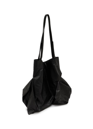 Detail View - Click To Enlarge - DISCORD YOHJI YAMAMOTO - Unevenness Leather Tote