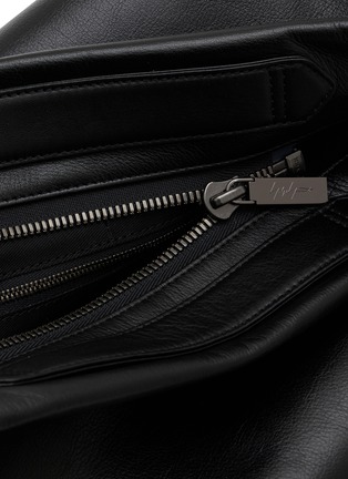  - DISCORD YOHJI YAMAMOTO - Large Tulips Leather Handbag