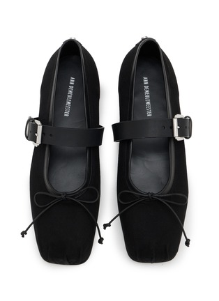 Detail View - Click To Enlarge - ANN DEMEULEMEESTER - Zoey Denim Ballerinas