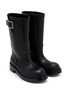 Detail View - Click To Enlarge - ANN DEMEULEMEESTER - Neldor Engineer Mid Leather Boots