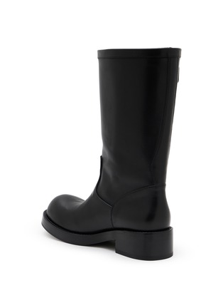  - ANN DEMEULEMEESTER - Neldor Engineer Mid Leather Boots