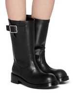 ANN DEMEULEMEESTER | Neldor Engineer Mid Leather Boots | Women