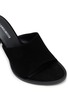 Detail View - Click To Enlarge - ANN DEMEULEMEESTER - Ziya 70 Suede Sandals