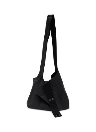 Detail View - Click To Enlarge - DISCORD YOHJI YAMAMOTO - Small Rev Dot Leather Tote Bag