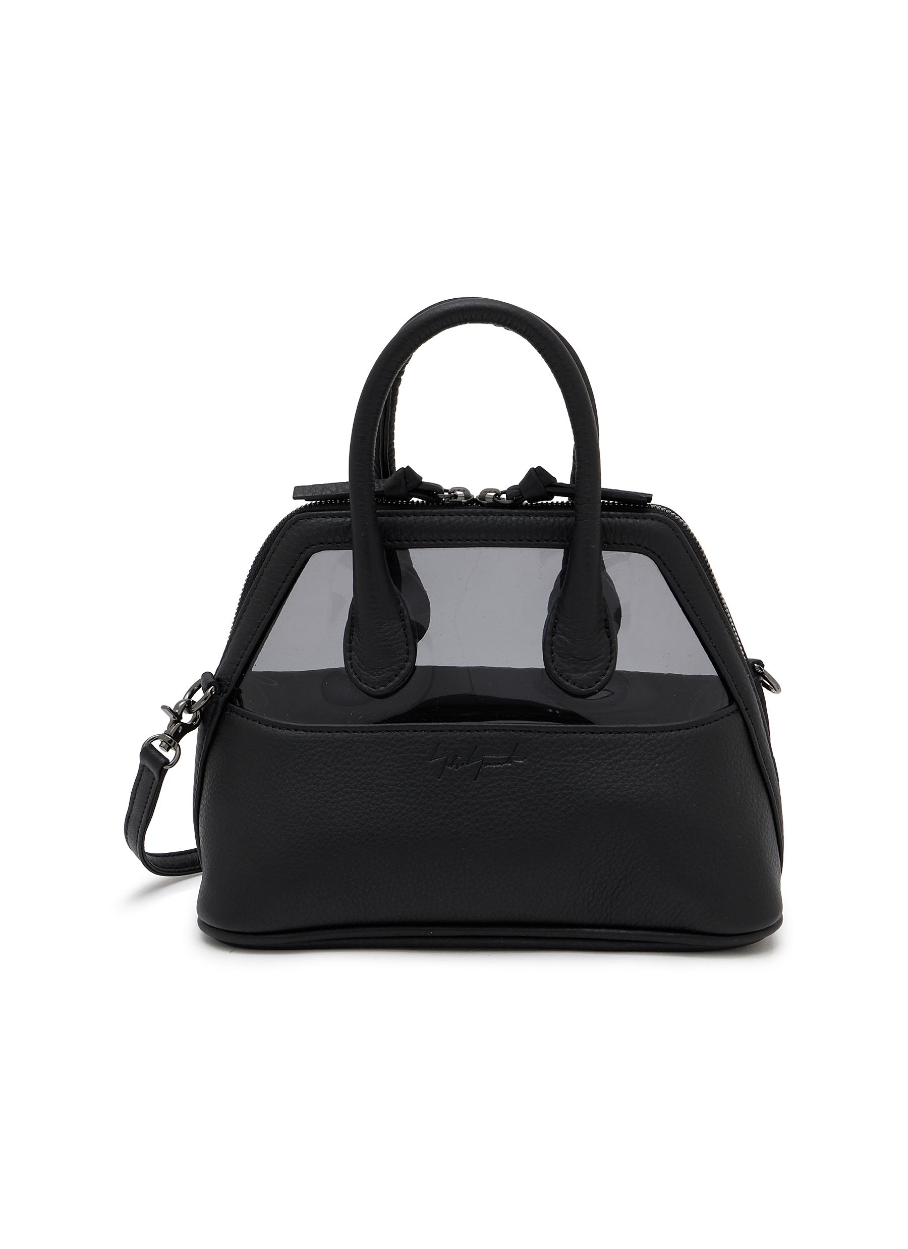 DISCORD YOHJI YAMAMOTO | Small Translucent Leather Shoulder Bag 