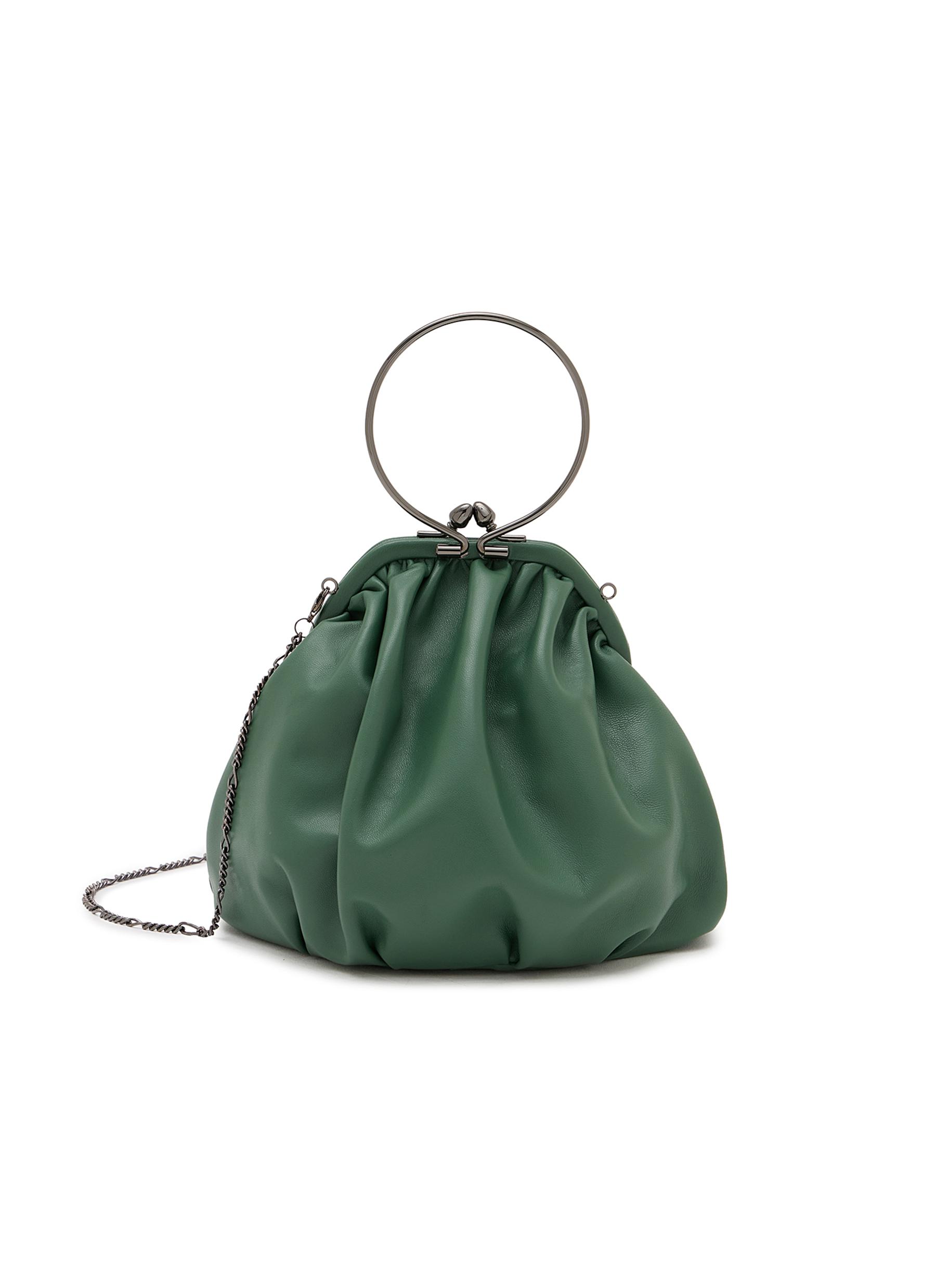 DISCORD YOHJI YAMAMOTO | Drape Clasp Leather Pouch | Women | Lane