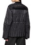 Back View - Click To Enlarge - RICK OWENS  - X Moncler Lightweight Duvet Quilted Flight Jacket