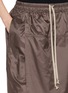  - RICK OWENS  - X Moncler Drawstring Waist Kilt Shorts