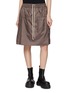 Main View - Click To Enlarge - RICK OWENS  - X Moncler Drawstring Waist Kilt Shorts