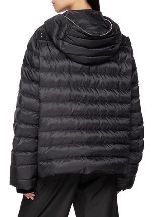 Back View - Click To Enlarge - RICK OWENS  - X Moncler Lightweight Duvet Puffer Jacket