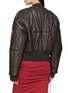 Back View - Click To Enlarge - RICK OWENS  - X Moncler Quilted Cropped Jacket