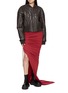Figure View - Click To Enlarge - RICK OWENS  - X Moncler Quilted Cropped Jacket