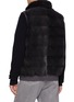 Back View - Click To Enlarge - KRUF - Milk Fur Puffer Vest