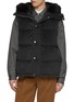 KRUF Hooded Puffer Vest