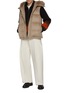 Figure View - Click To Enlarge - KRUF - Fox Fur Hooded Cashmere Puffer Vest