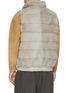 Back View - Click To Enlarge - KRUF - Milk Fur Puffer Vest