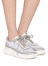 Figure View - Click To Enlarge - CHLOÉ - Nama Women's Platform Sneakers