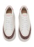 Detail View - Click To Enlarge - CHLOÉ - Nama Leather Women's Platform Sneakers