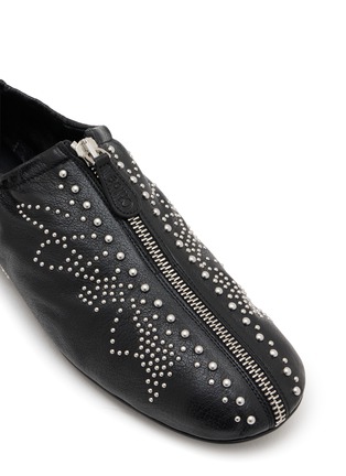 Detail View - Click To Enlarge - CHLOÉ - Susan Leather Loafers