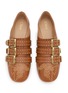 Figure View - Click To Enlarge - CHLOÉ - Susan Buckled Leather Loafers