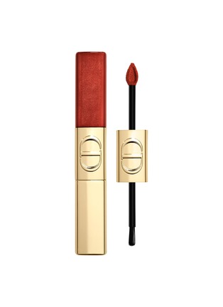 Main View - Click To Enlarge Main View - Click To Enlarge - DIOR BEAUTY - Limited Edition Rouge Dior Sequin Liquid Duo — 747 Flame