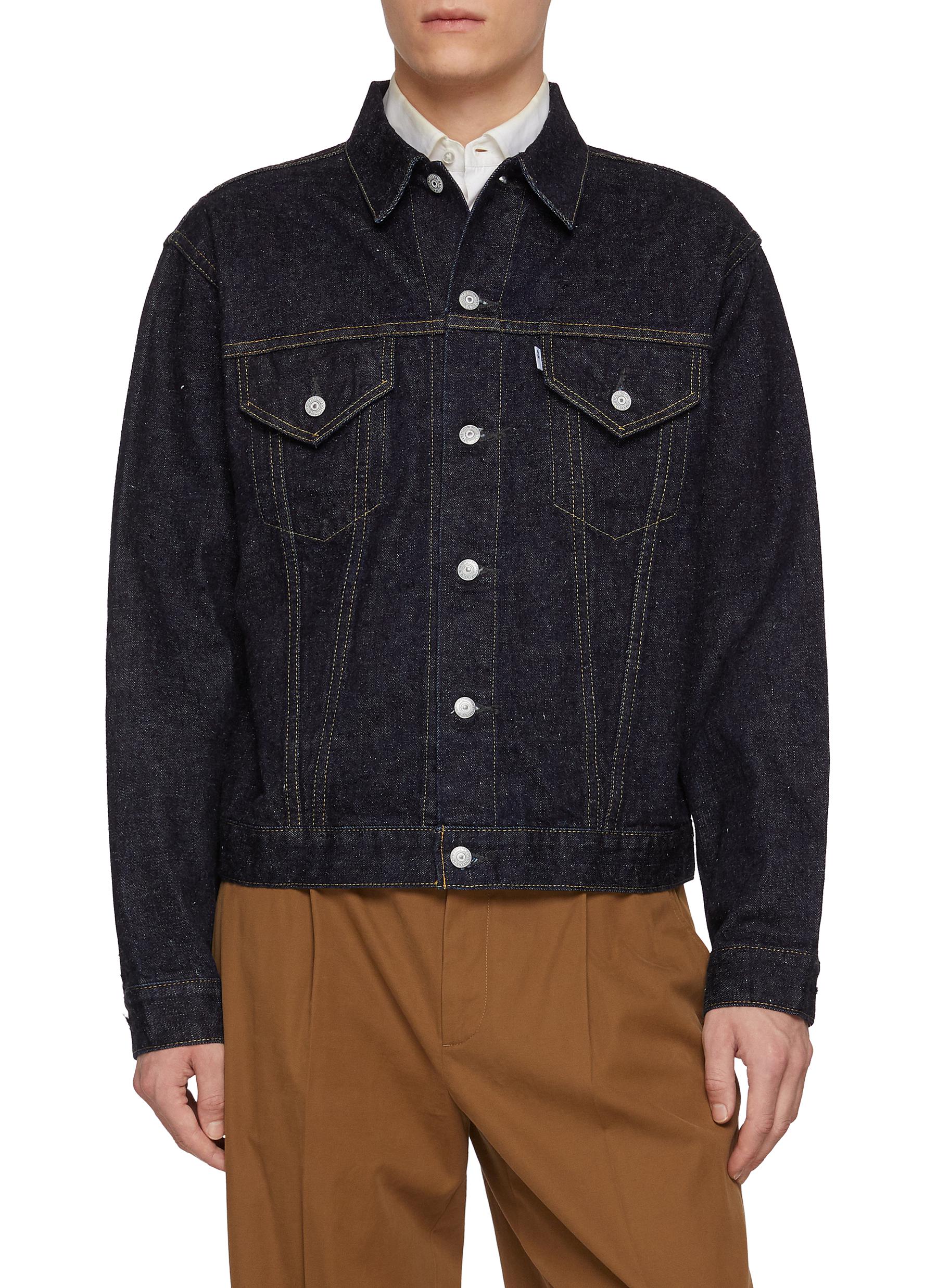 NEW MANUAL | #019 LV Dark Wash Trucker Jacket | Men | Lane