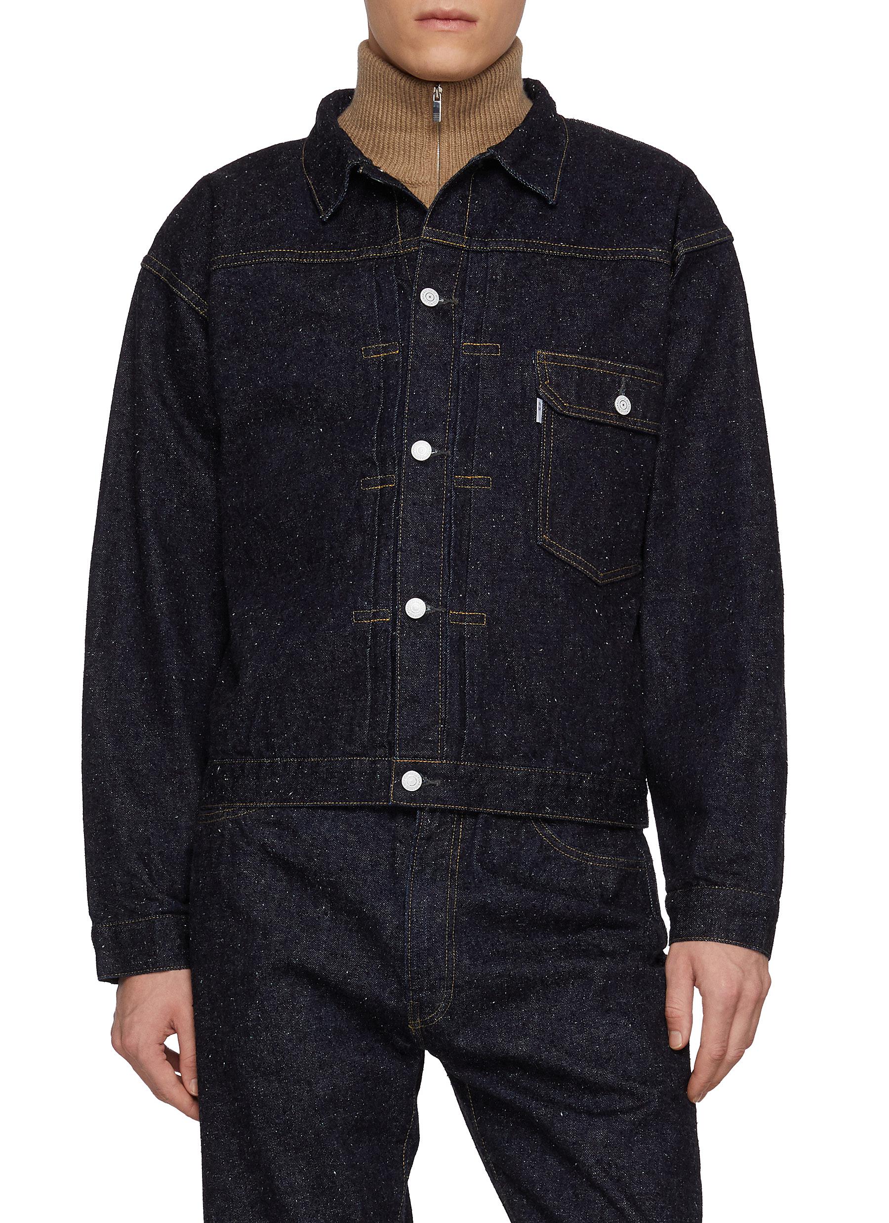 New Manual#001 T-BACK DENIM JACKET 新品未使用 New Manual / #001 T-BACK DENIM JACKET ONE-WASHED