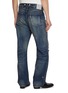 Back View - Click To Enlarge - NEW MANUAL - #002 1942 LV Moustache Effect Dark Wash Jeans