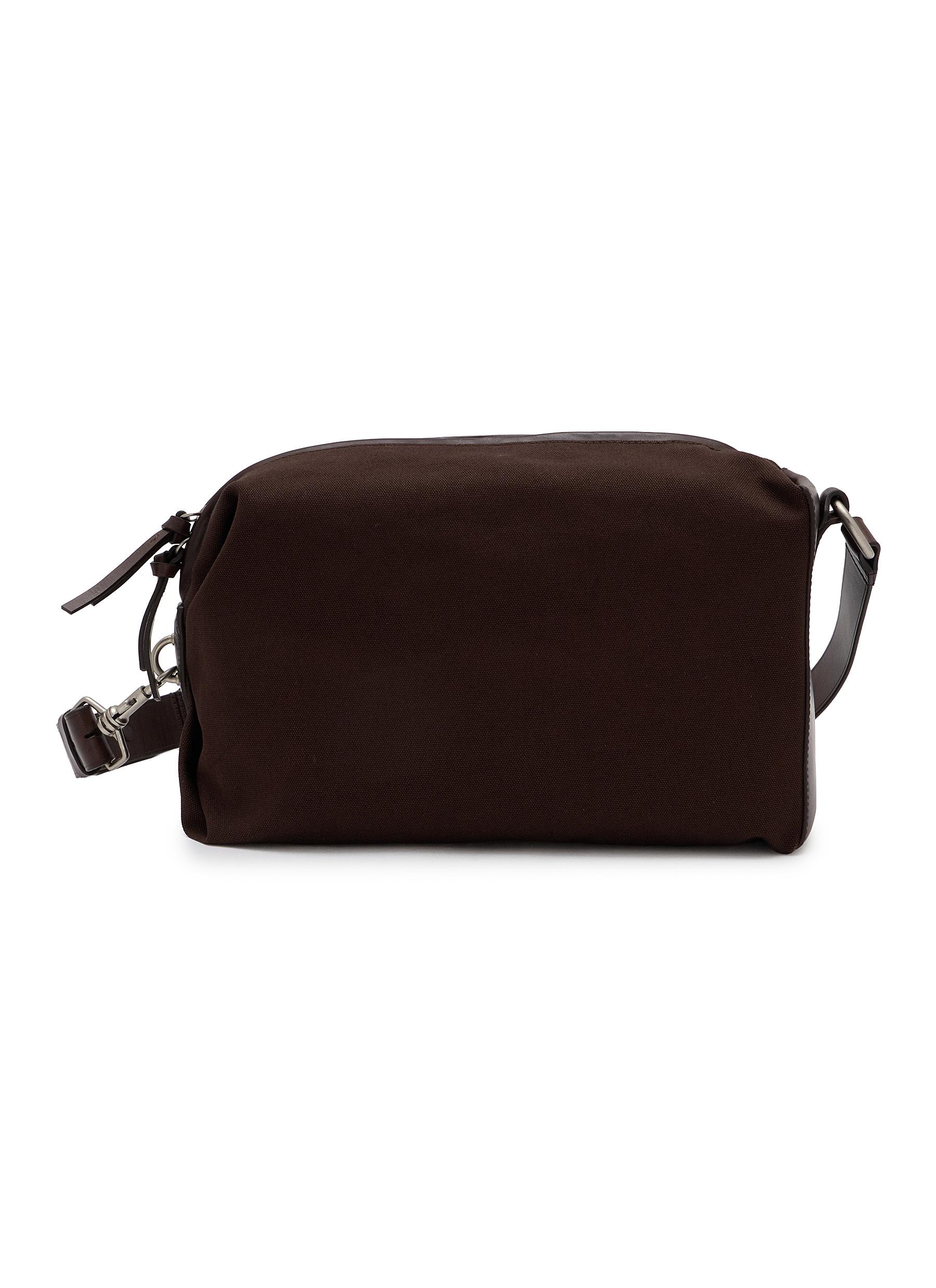 DRIES VAN NOTEN | Belt Small Canvas Crossbody Bag | Men | Lane