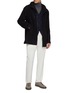 Figure View - Click To Enlarge - JOHN SMEDLEY - V-Neck Button Up Cardigan