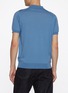 Back View - Click To Enlarge - JOHN SMEDLEY - Wool Cotton Polo Shirt