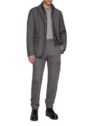 Figure View - Click To Enlarge - JOHN SMEDLEY - Sea Island Cotton Polo Shirt