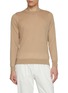 JOHN SMEDLEY Crewneck Cotton Cashmere Sweater